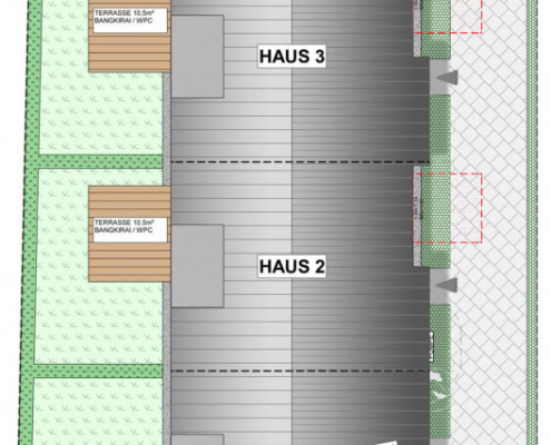 Lageplan Menzelweg Hilden - Haus 1 verkauft